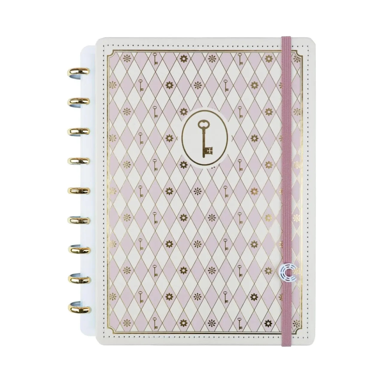 Caderno Inteligente Médio Rose Key Isabela Akkari