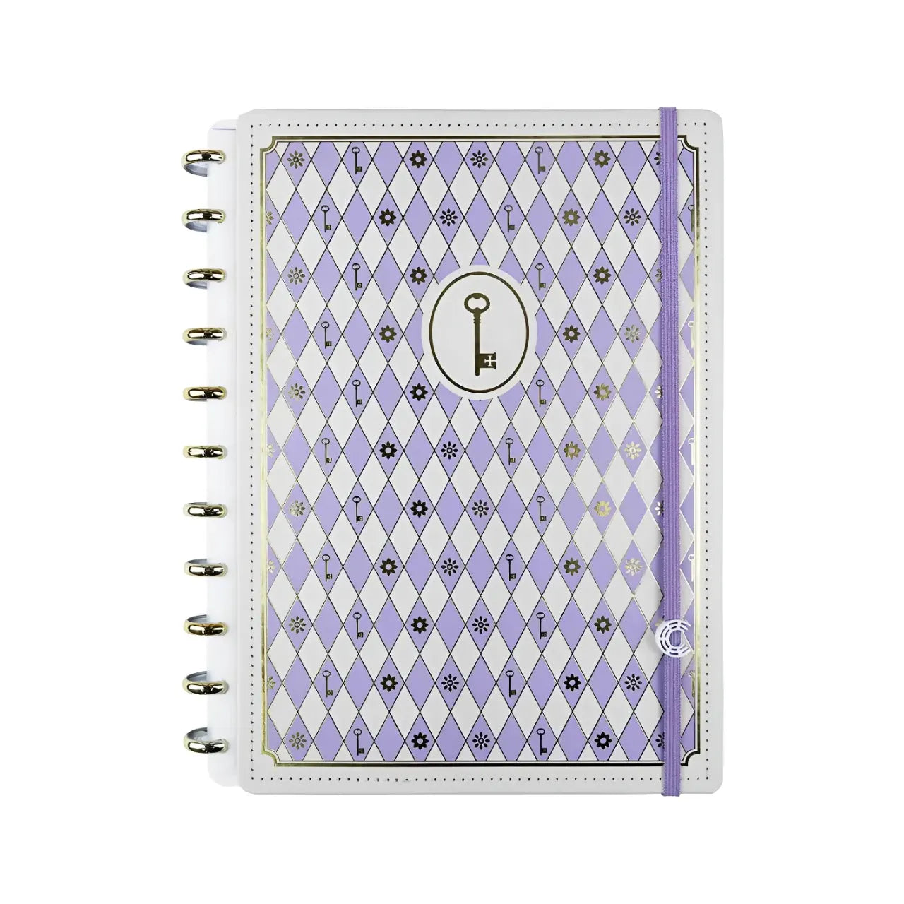 Caderno Inteligente Médio Purple Key Isabela Akkari