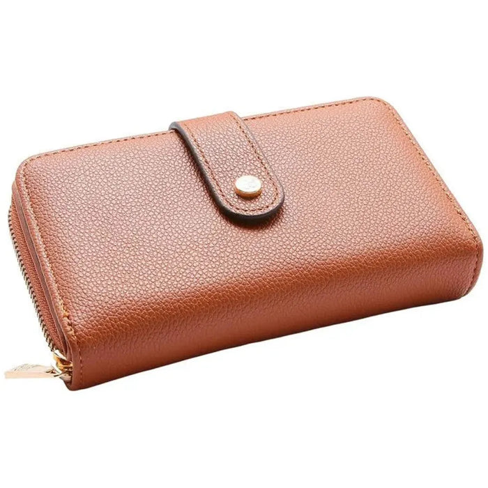 Carteira Chenson B-Marrom Feminina Compacta