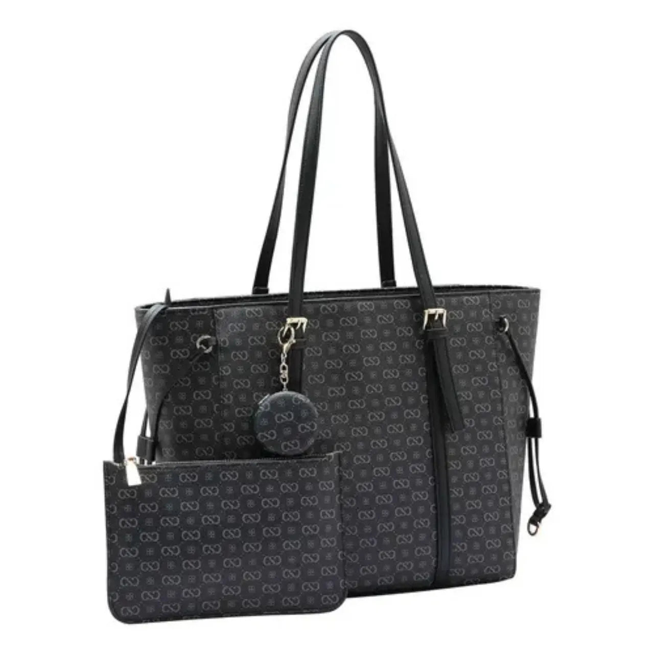 Bolsa Feminina Chenson Preta Monograma