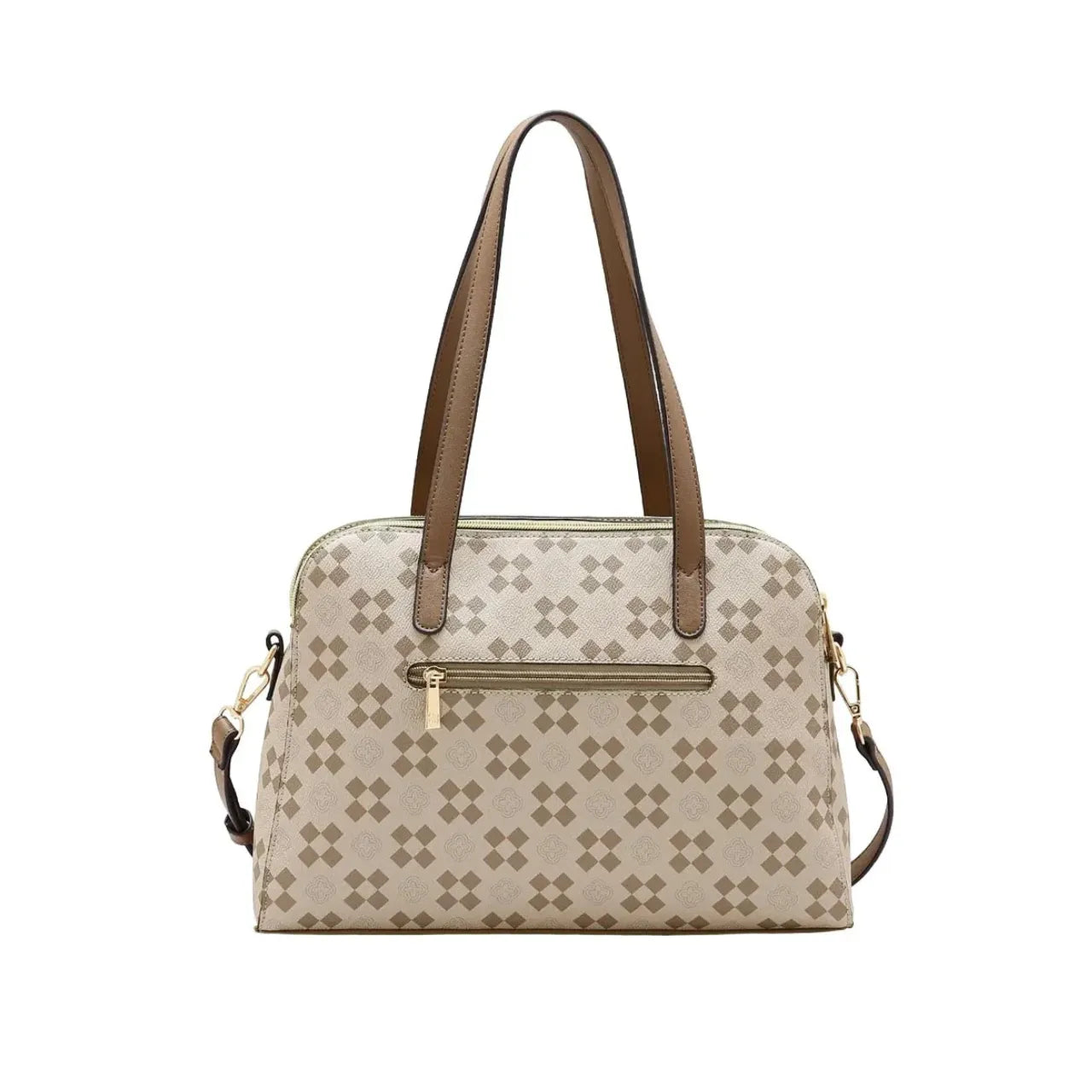 Bolsa Feminina Chenson Bege Alça Dupla