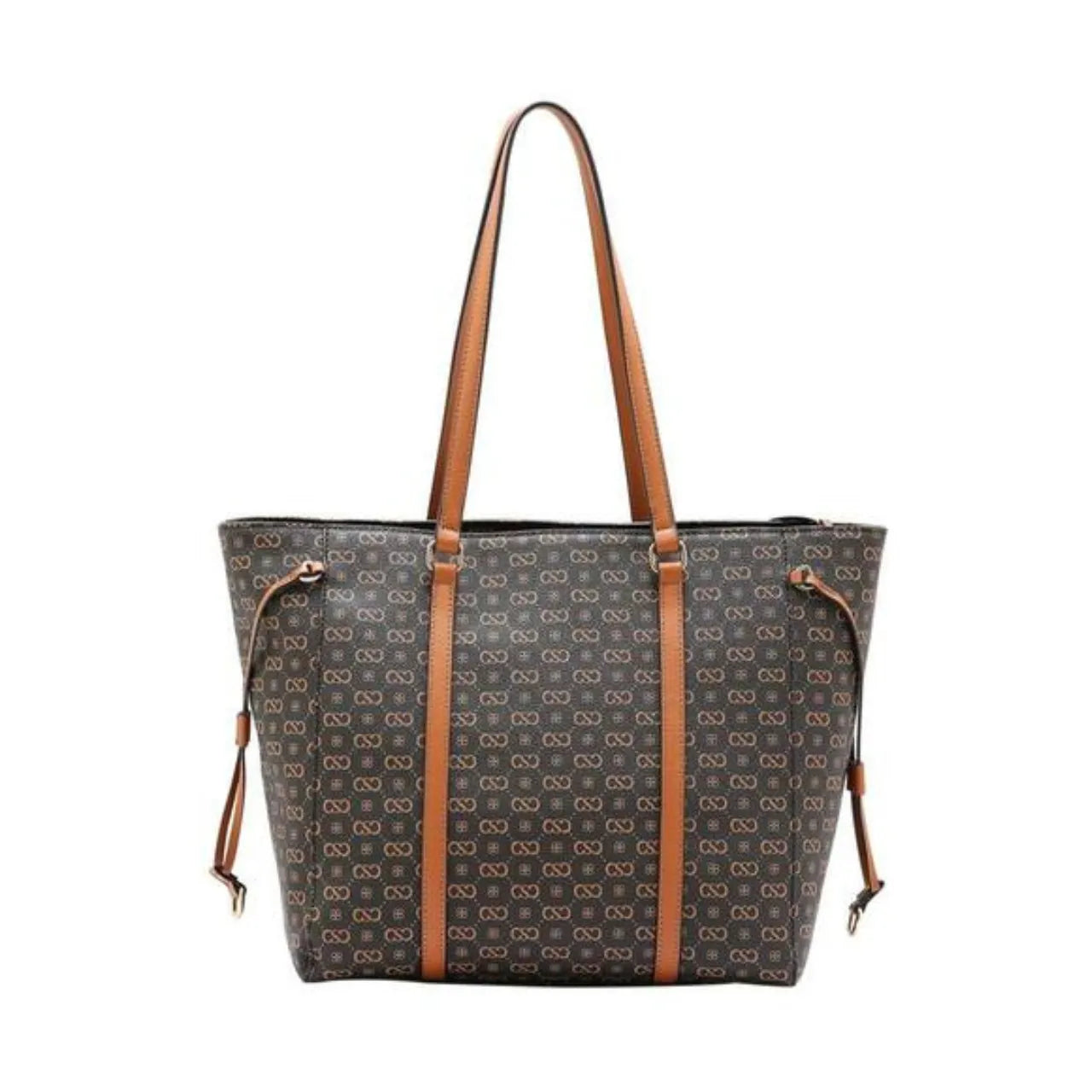 Bolsa Ombro com Nécessaire Feminina Chenson Monograma Elegance