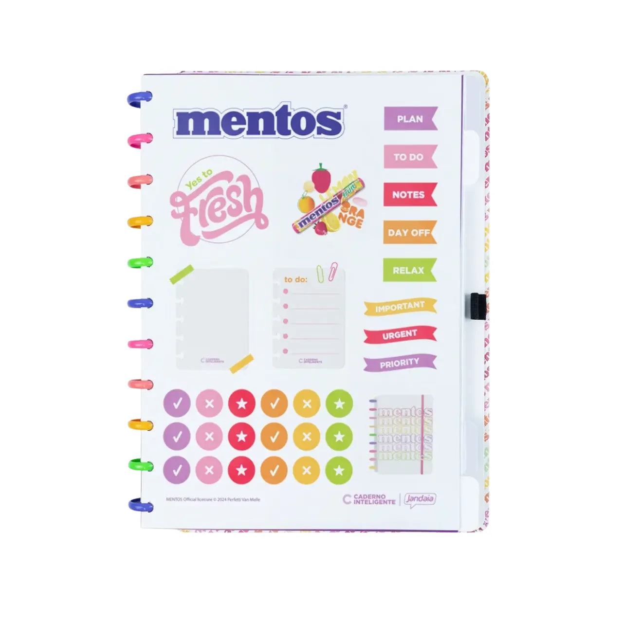 Caderno Inteligente Grande Mentos