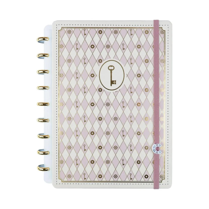 Caderno Inteligente Grande Rose Key Isabela Akkari