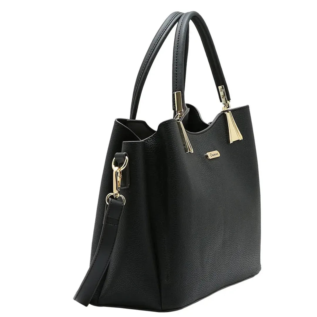 Bolsa Chenson Preta Feminina Elegante e Versátil