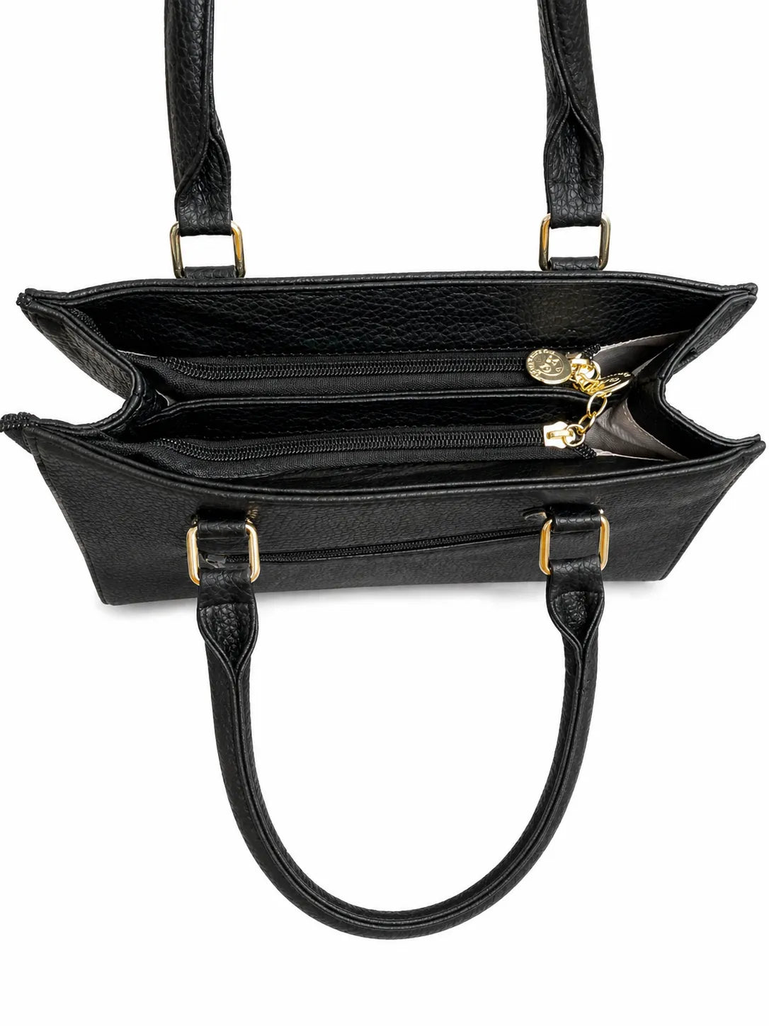 Bolsa Feminina Tira Colo Forever Best Preta Transversal Moderna
