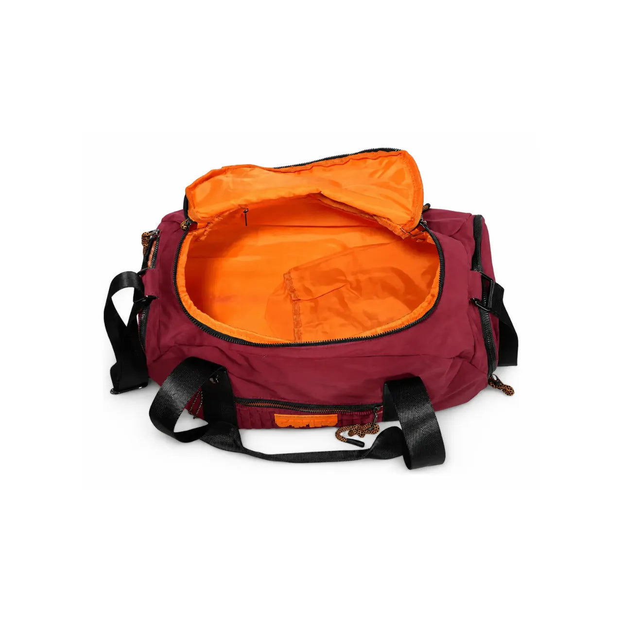 Bolsa Viagem Garfield Vinho Alça Transversal