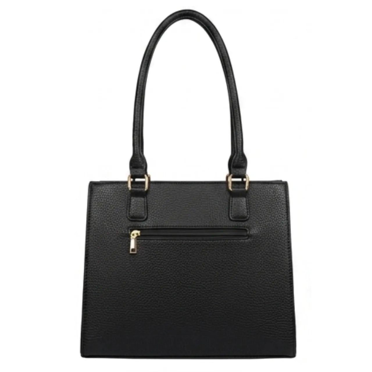 Bolsa Feminina Tira Colo Preta Texturizada Forever Best