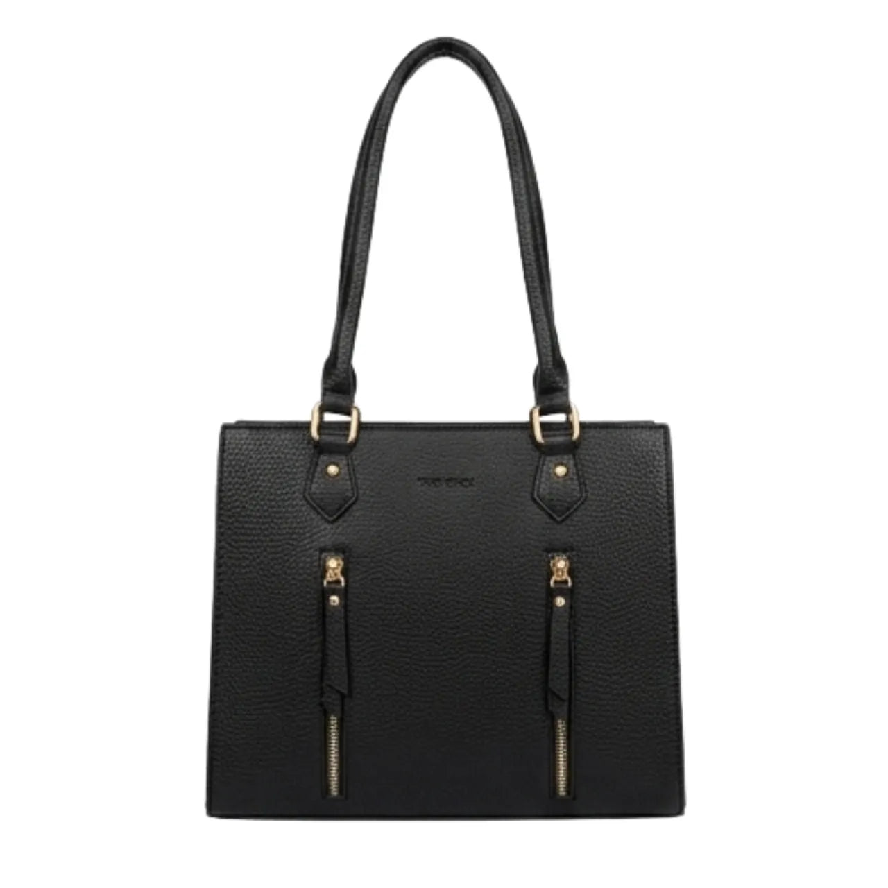 Bolsa Feminina Tira Colo Preta Texturizada Forever Best