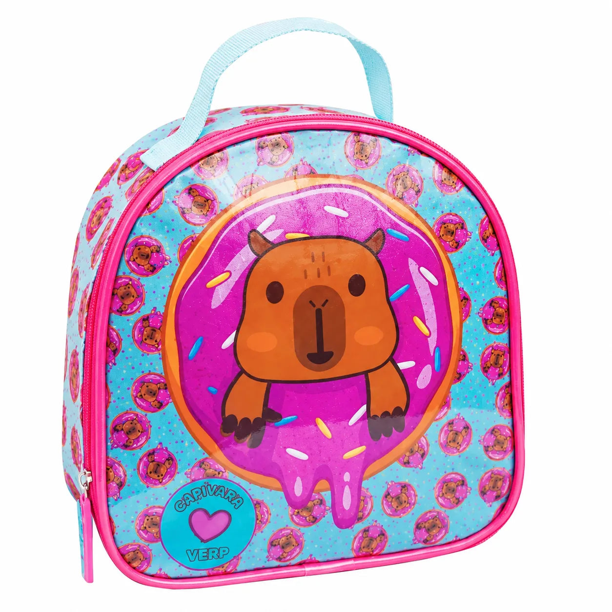 Kit Mochila Infantil Feminina Verde Yepp com Lancheira e Estojo