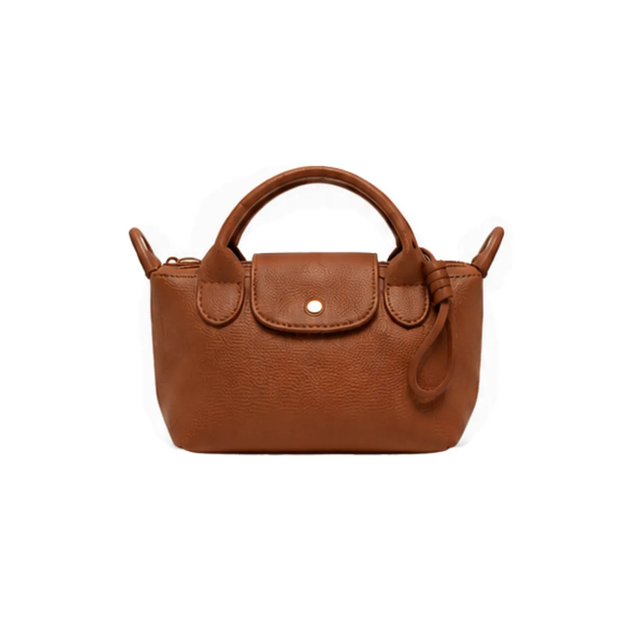 Bolsa Feminina Tira Colo Marrom Compacta Luna Kiss
