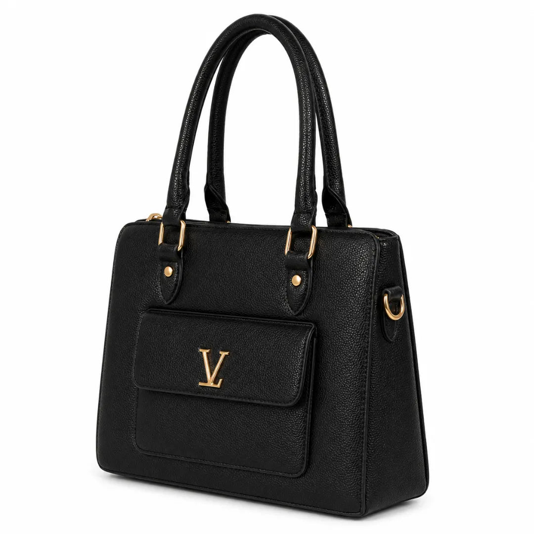Bolsa Feminina Tiracolo Preta Fashion