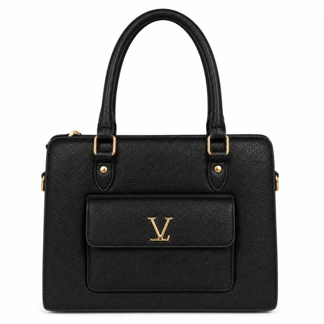 Bolsa Feminina Tiracolo Preta Fashion