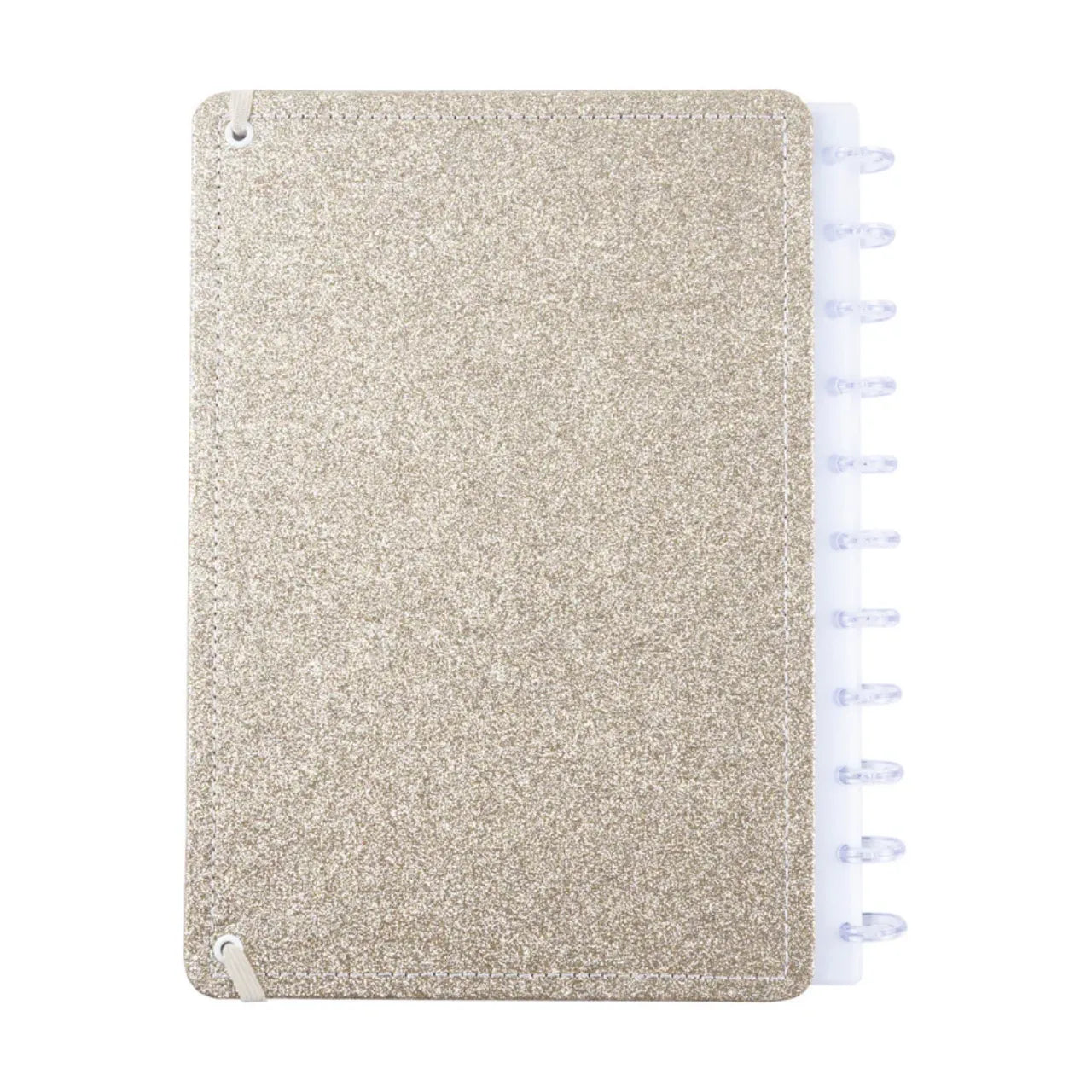 Caderno Diskô Grande Shine Dourado