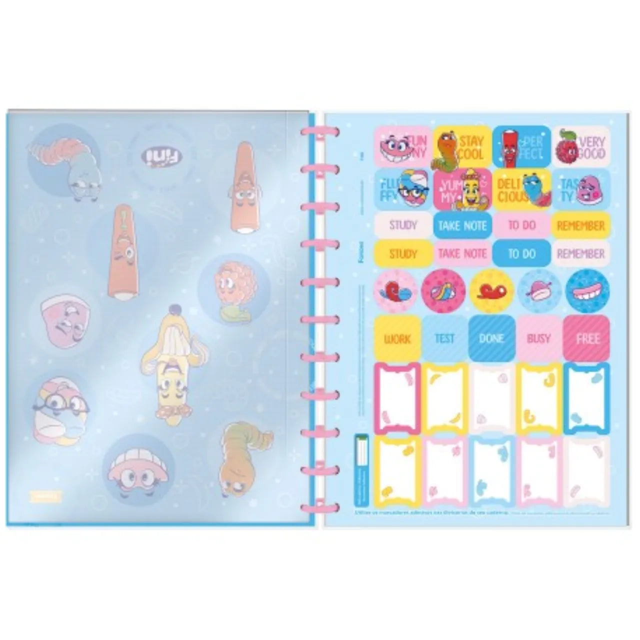Caderno Universitário Discbook 10 Matérias Foroni Fini