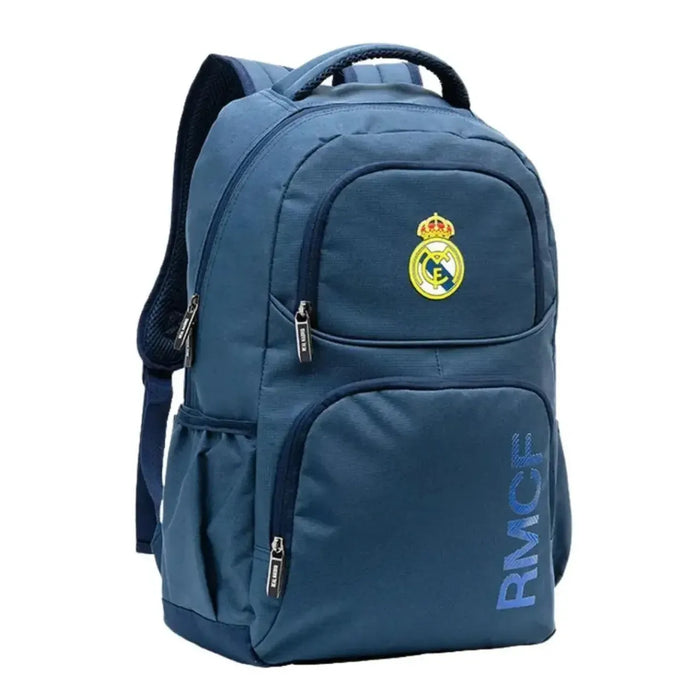 Mochila B03 Real Madrid Azul Xeryus Escolar e Casual