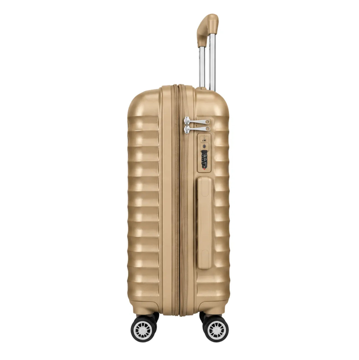 Mala de Viagem 10kg Champanhe Policarbonato Hinza