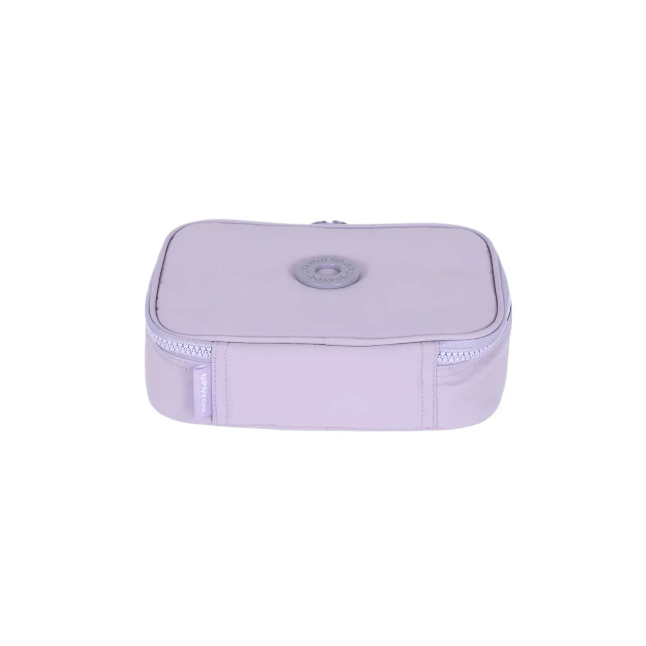 Kit Mochila Roda Up4You Roxa com Lancheira e Estojo Box