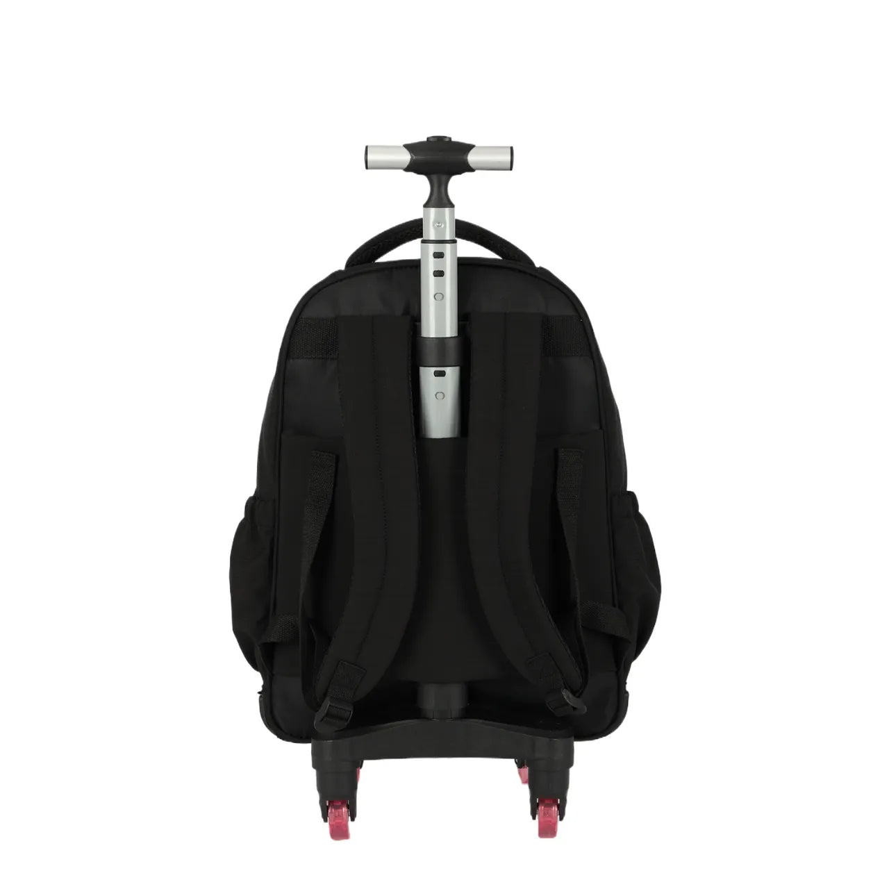 Kit Mochila de Roda Luara Preta com Lancheira e Estojo Box