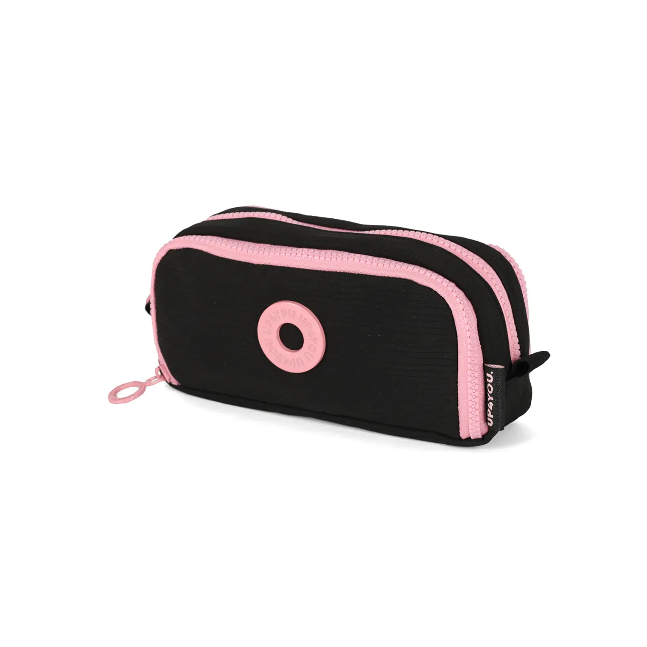 Kit Mochila de Roda Luara Preta com Lancheira e Estojo Box
