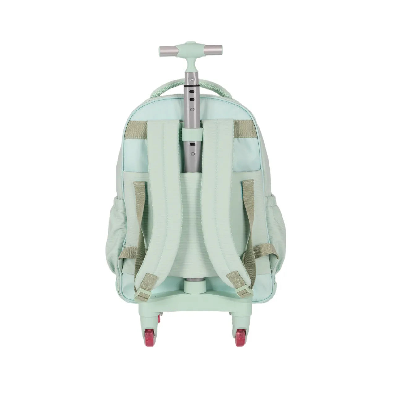 Kit Mochila de Roda Luara Verde com Lancheira e Estojo Box