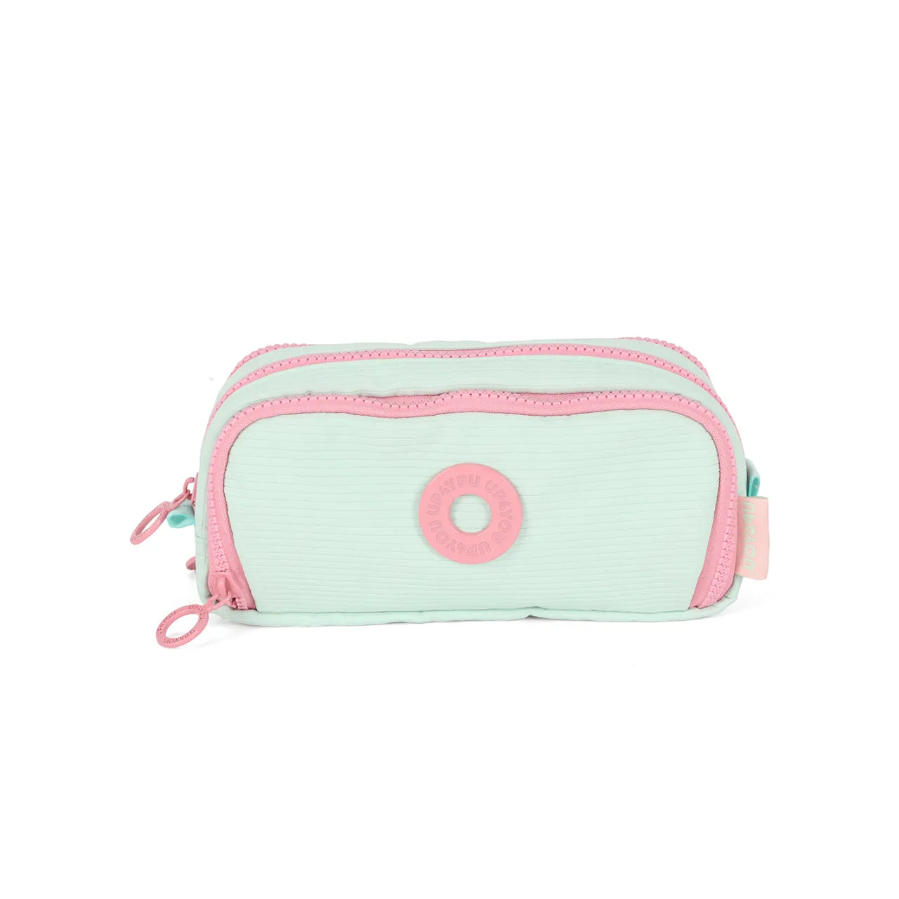 Kit Mochila de Roda Luara Verde com Lancheira e Estojo Box