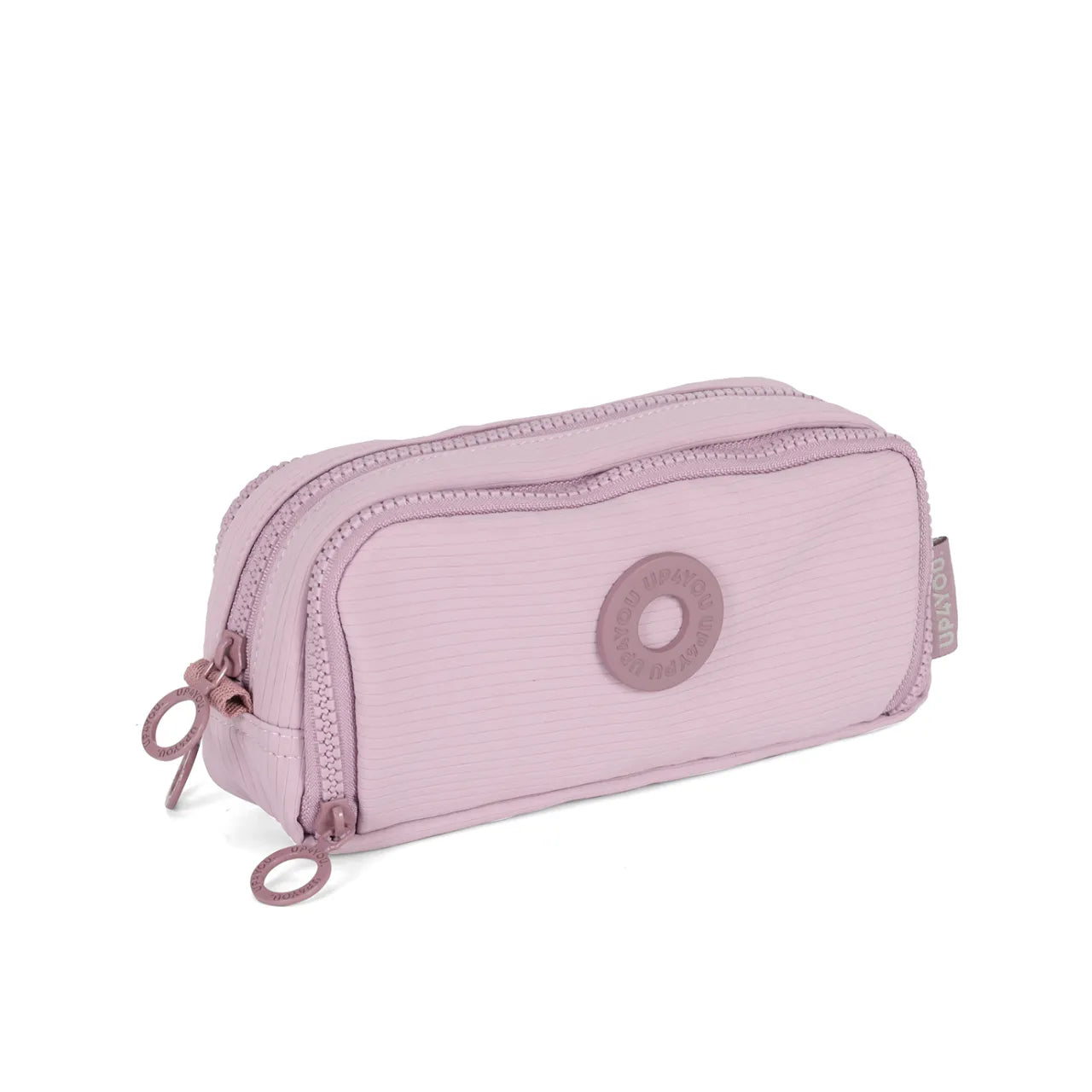 Kit Mochila de Rodas Luara Roxa com Lancheira e Estojo Box