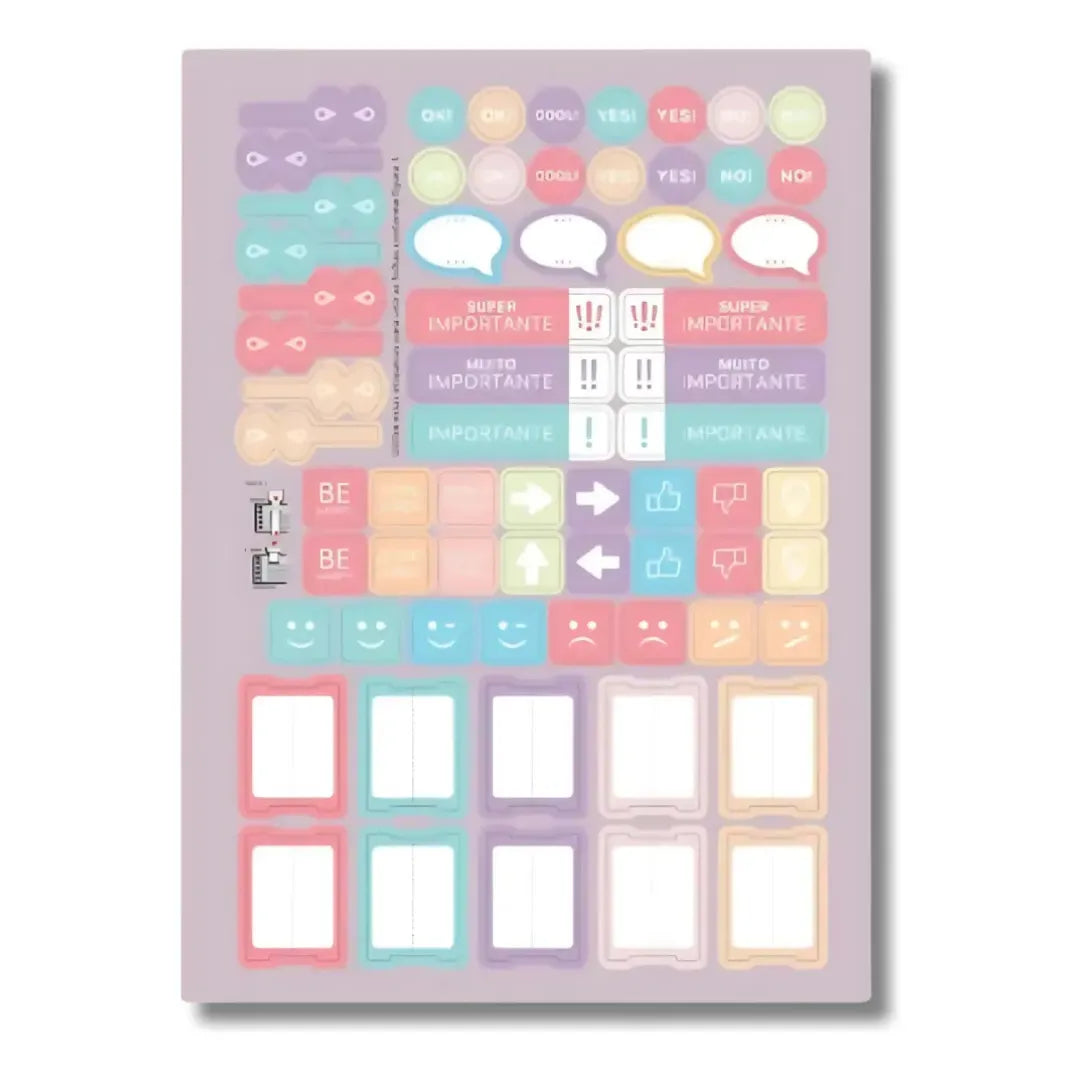 Caderno Espiral 10 Matérias Sweetness Porco-Espinho Rosa 160 Folhas