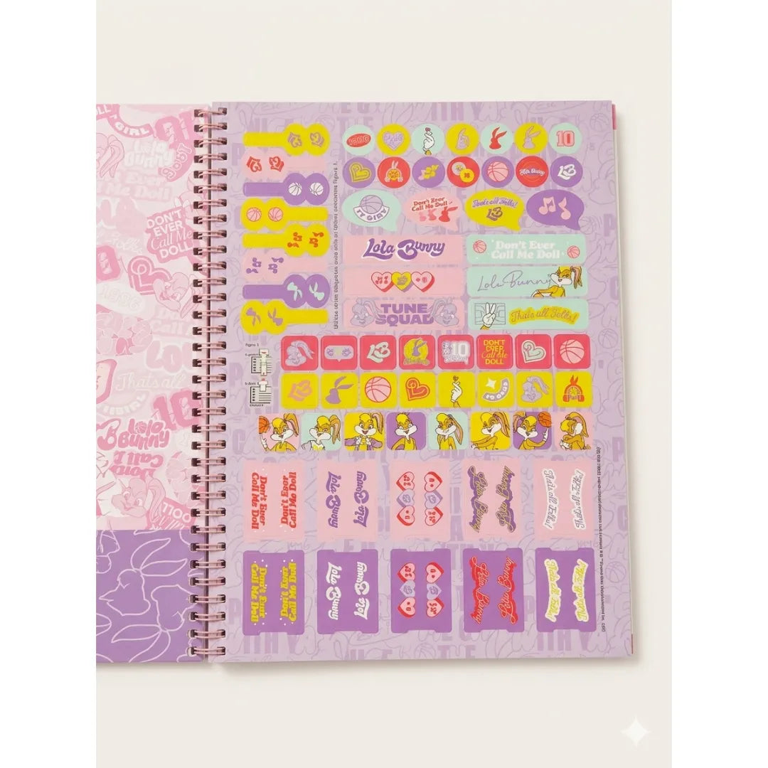 Caderno Universitário Lola Bunny 10 Matérias 160 Folhas Jandaia