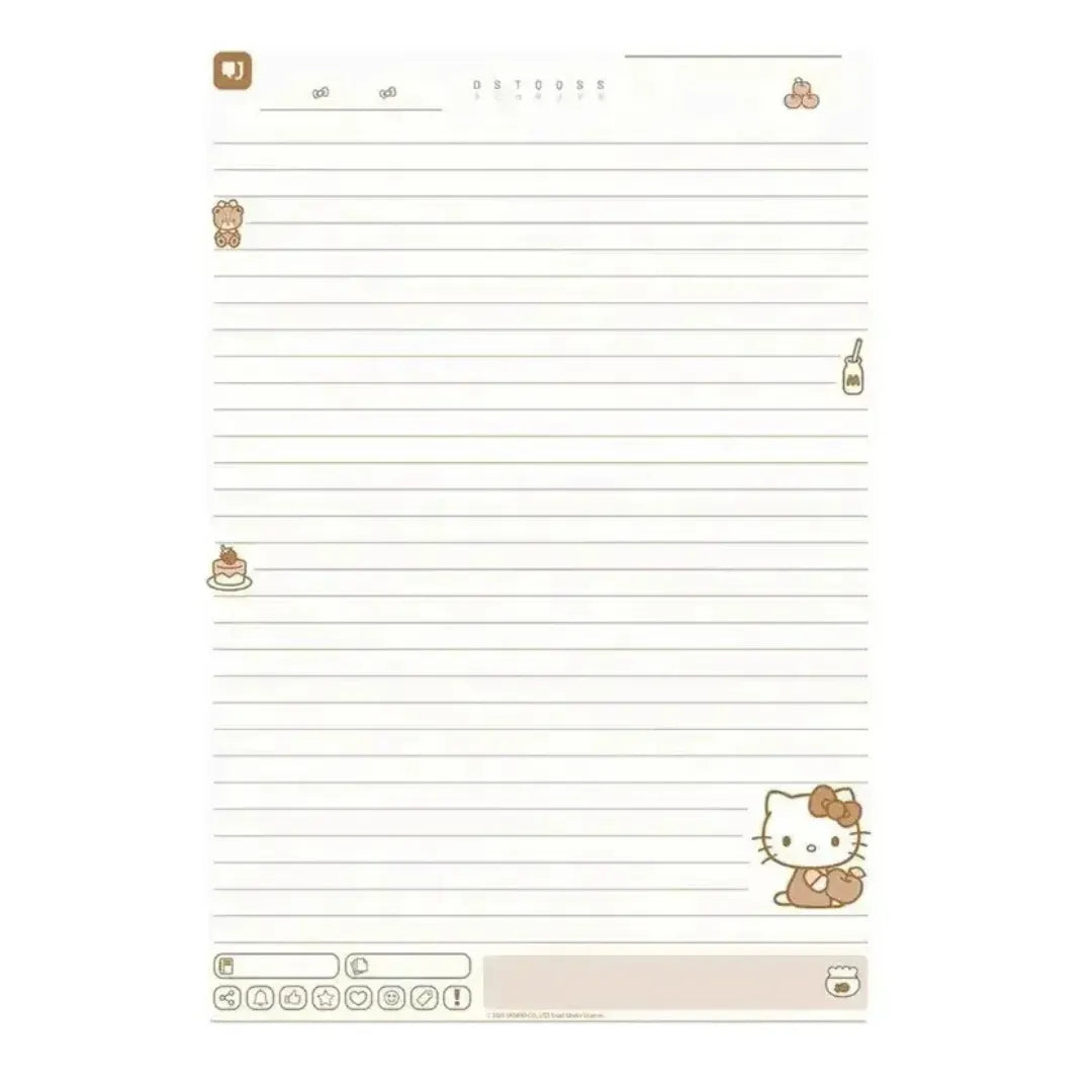 Caderno Universitário Hello Kitty 10 Matérias 160 Folhas Jandaia