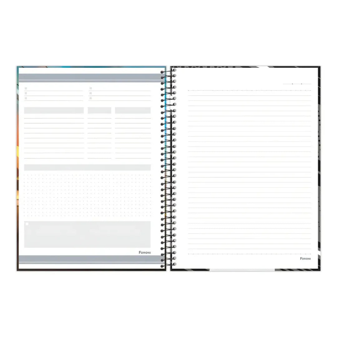 Caderno Universitário Foroni Cross Racing 20 Matérias
