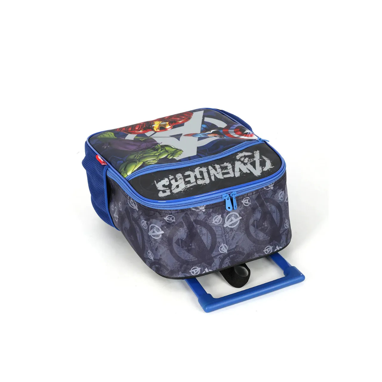 Kit Mochila de Rodinhas Avengers com Lancheira e Estojo