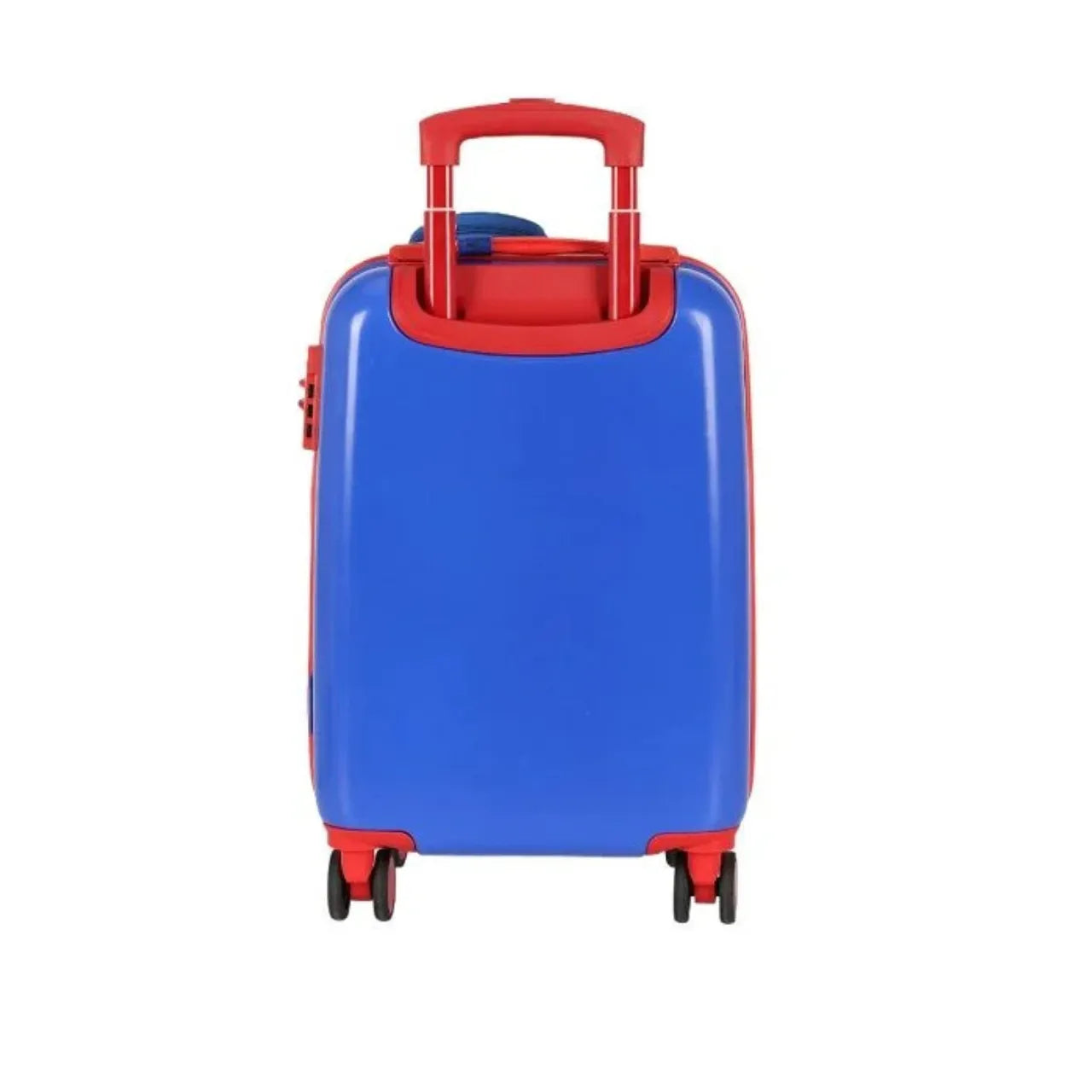 Mala Infantil 10kg Hot Wheels  Azul Luxcel Com Rodas 360°