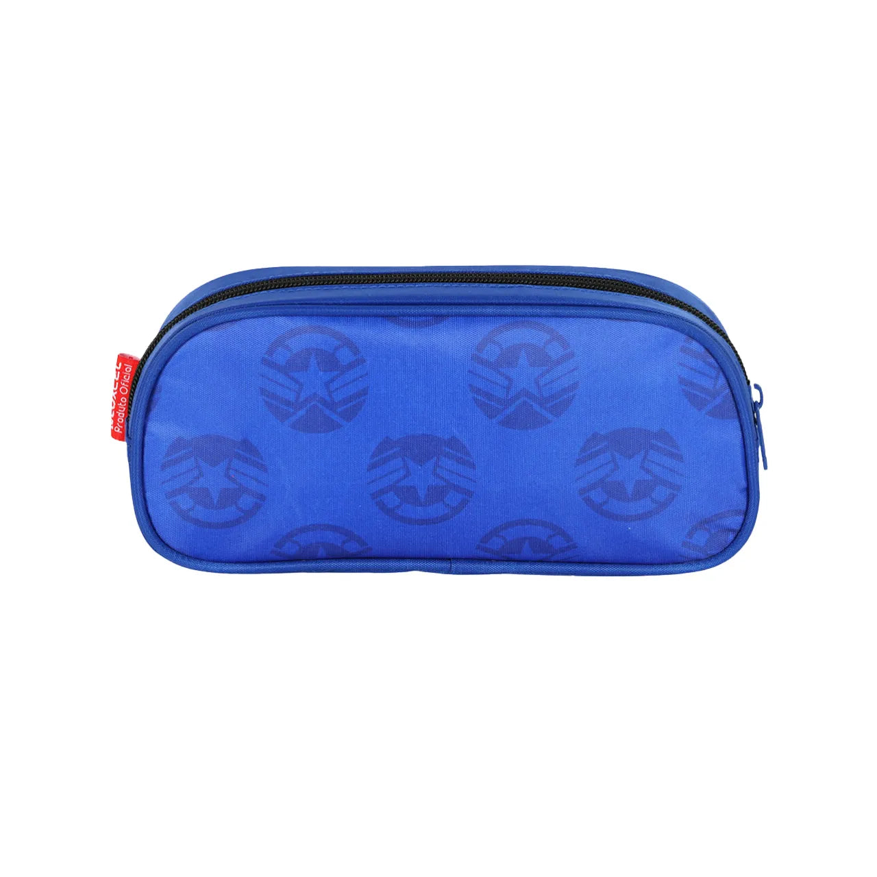 Kit Mochila de Rodas Avengers Azul com Lancheira e Estojo