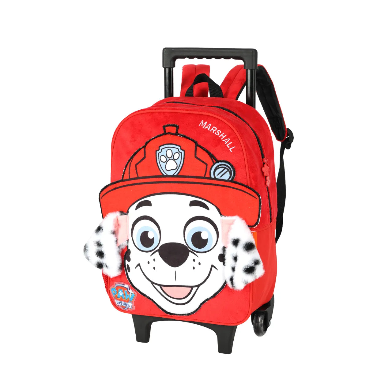 Kit Mochila de Rodas Patrulha Canina Marshall com Lancheira e Estojo