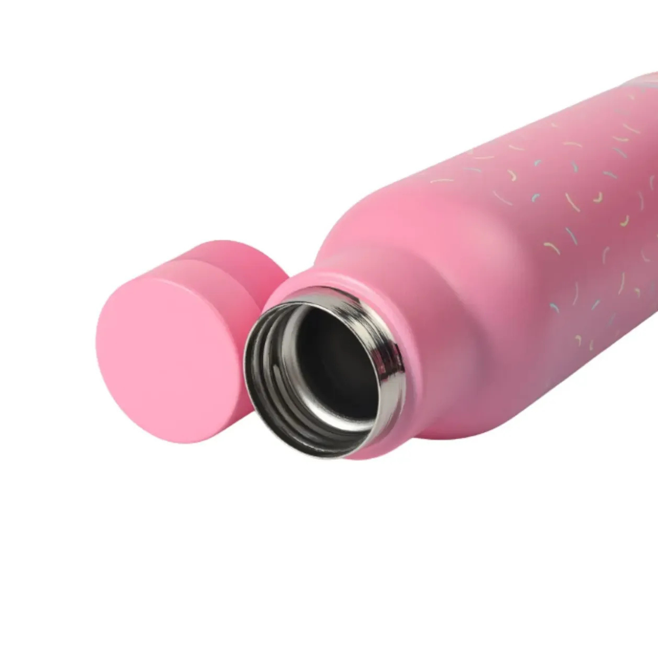 Garrafa Térmica Rebecca Bonbon Bulldog Rosa 500ml