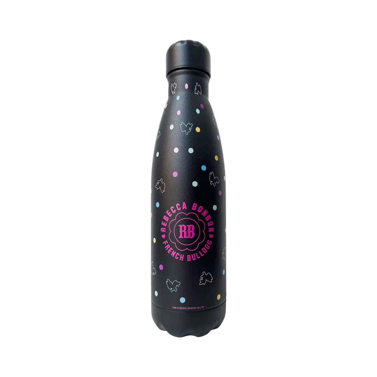 Garrafa Térmica Rebecca Bonbon French Preta 500ml