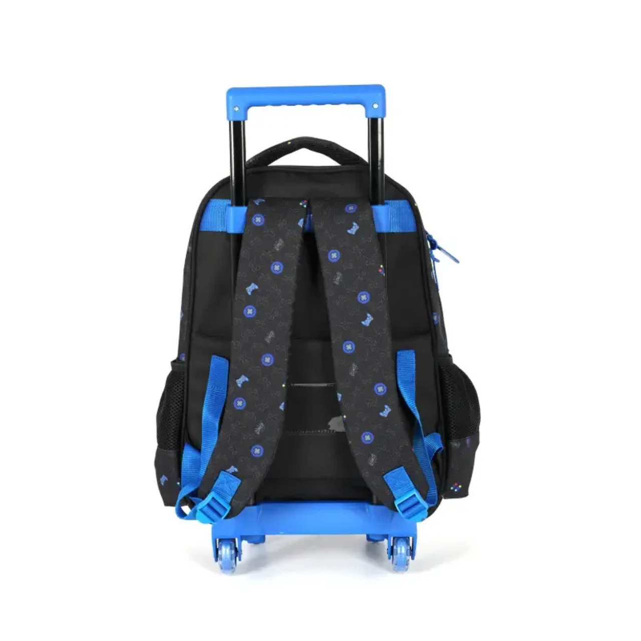Kit Mochila de Rodas Game com Lancheira e Estojo Box e Removível