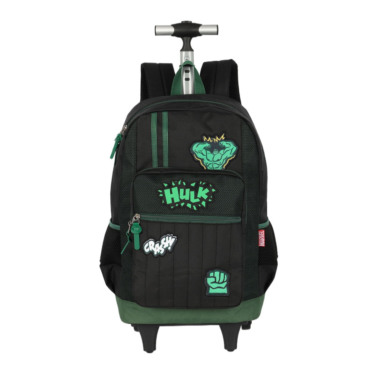 Kit Mochila de Rodas Hulk Marvel com Lancheira e Estojo Box