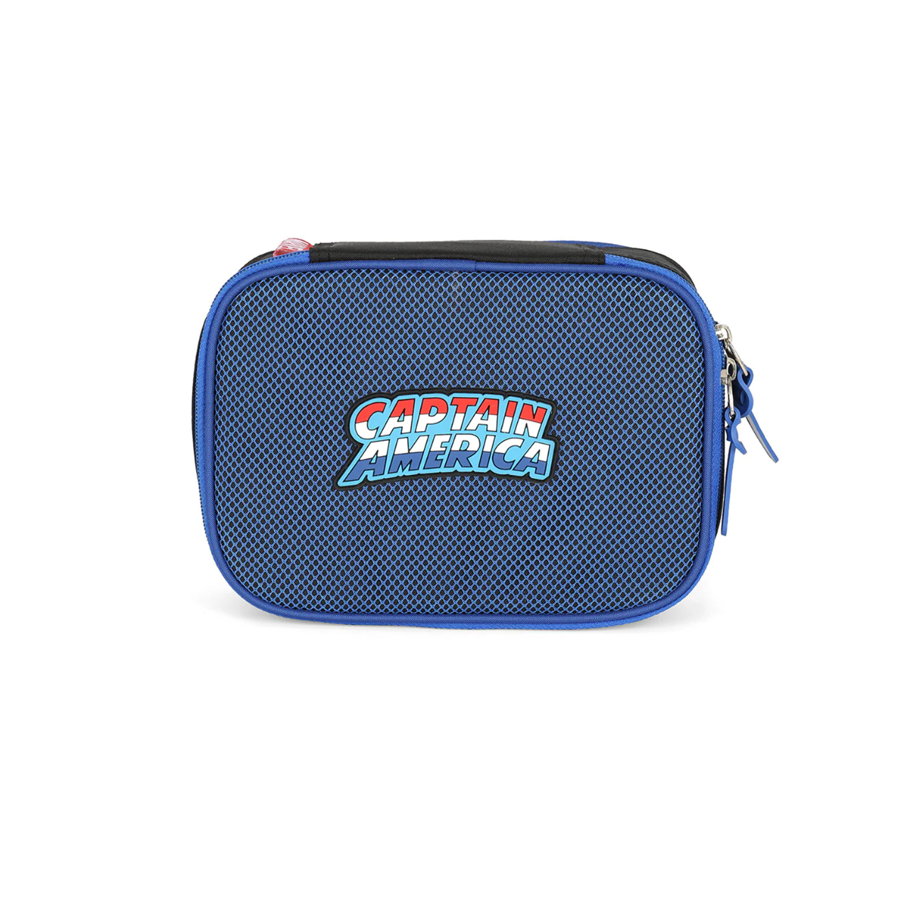 Kit Mochila de Rodas Capitão América com Lancheira e Estojo