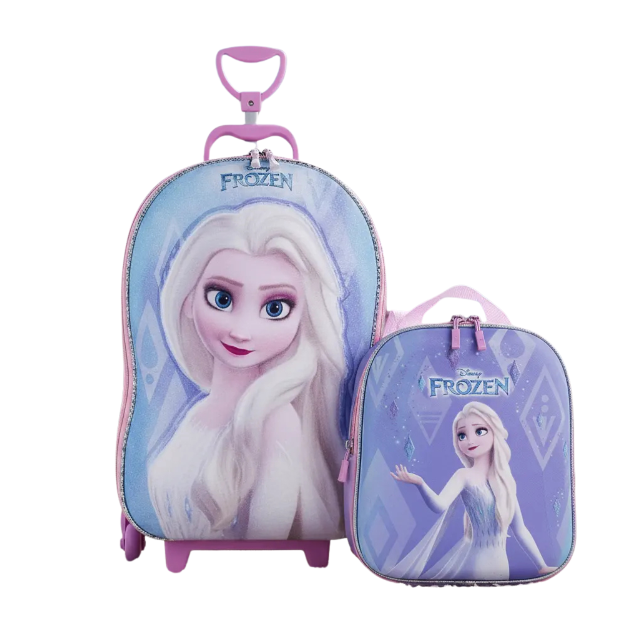 Kit Mochila e Lancheira Diplomata Elsa