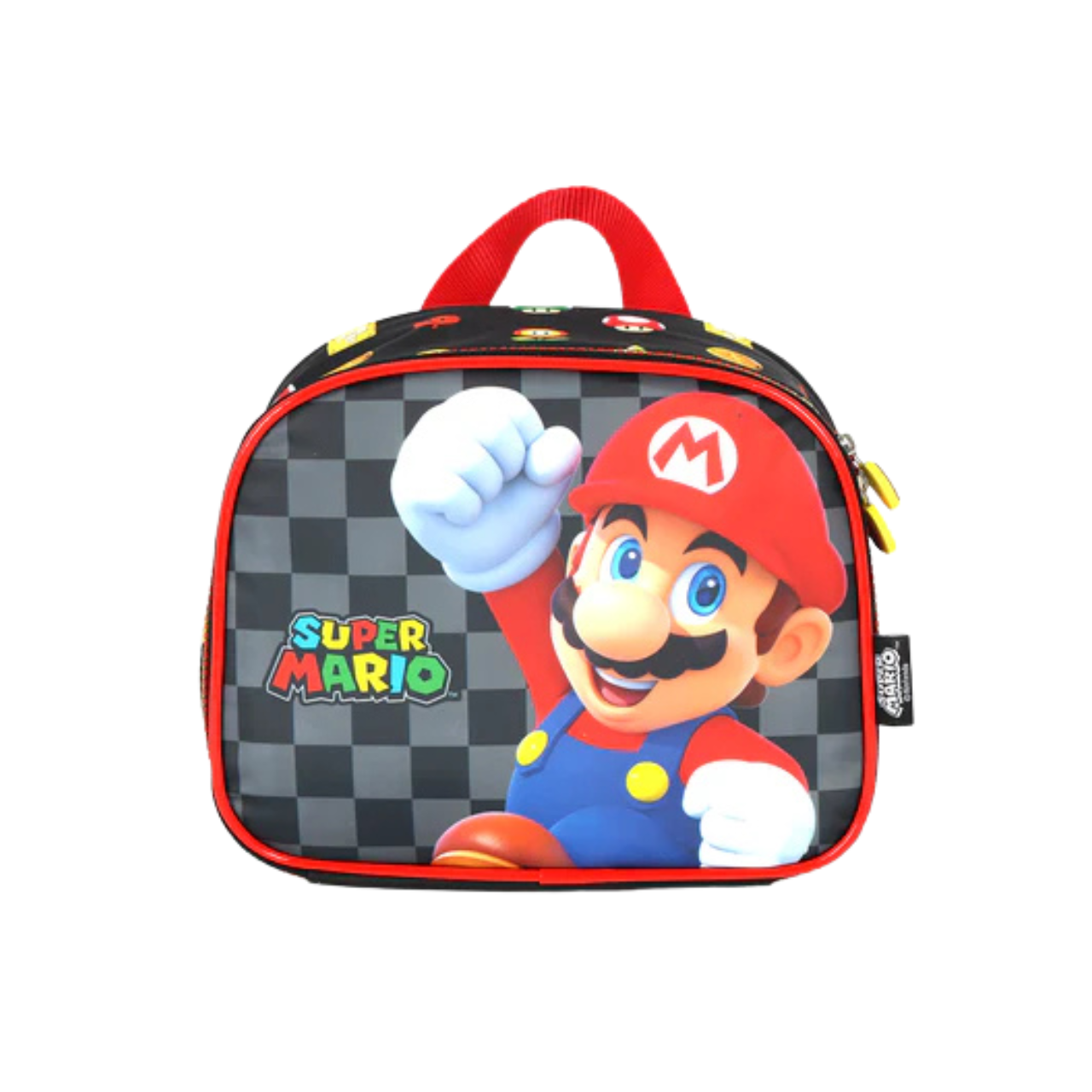 Kit Mochila de Rodas Super Mario com Lancheira e Estojo Box
