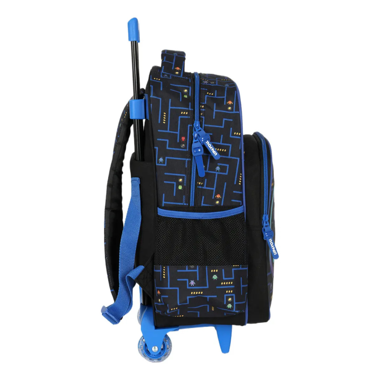 Kit Mochila de Rodas Game Over com Lancheira e Estojo Box