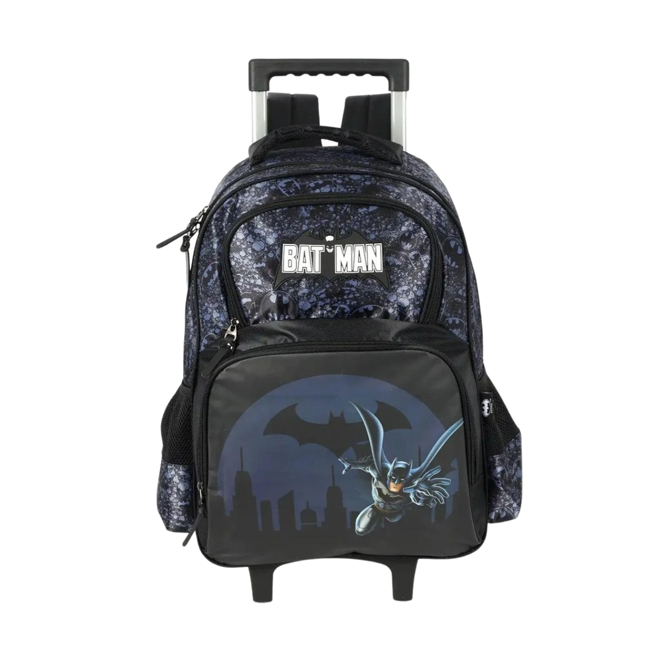 Kit Mochila de Rodas Batman com Lancheira e Estojo Box