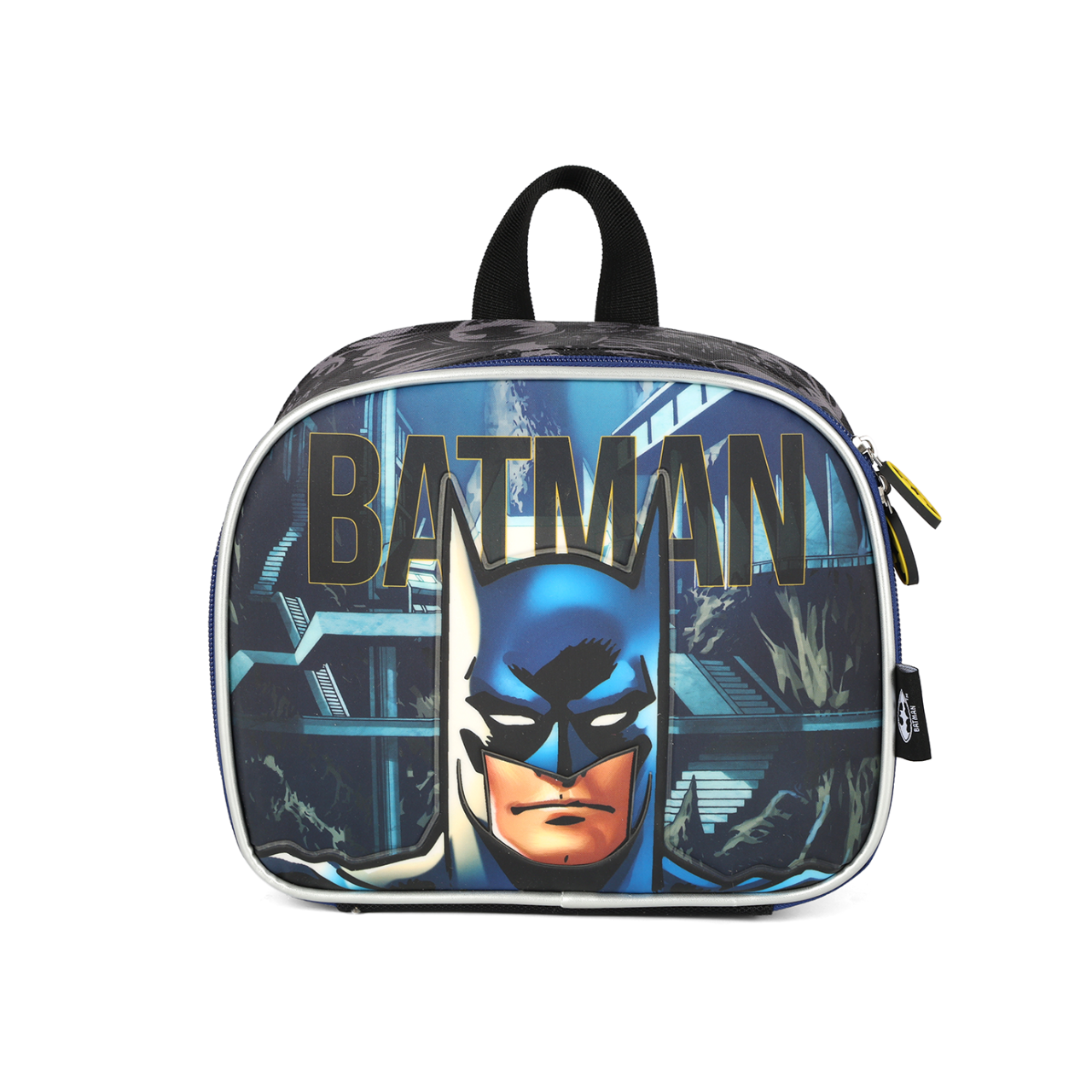 Kit Mochila de Rodas Batman com Máscara 3D e Lancheira