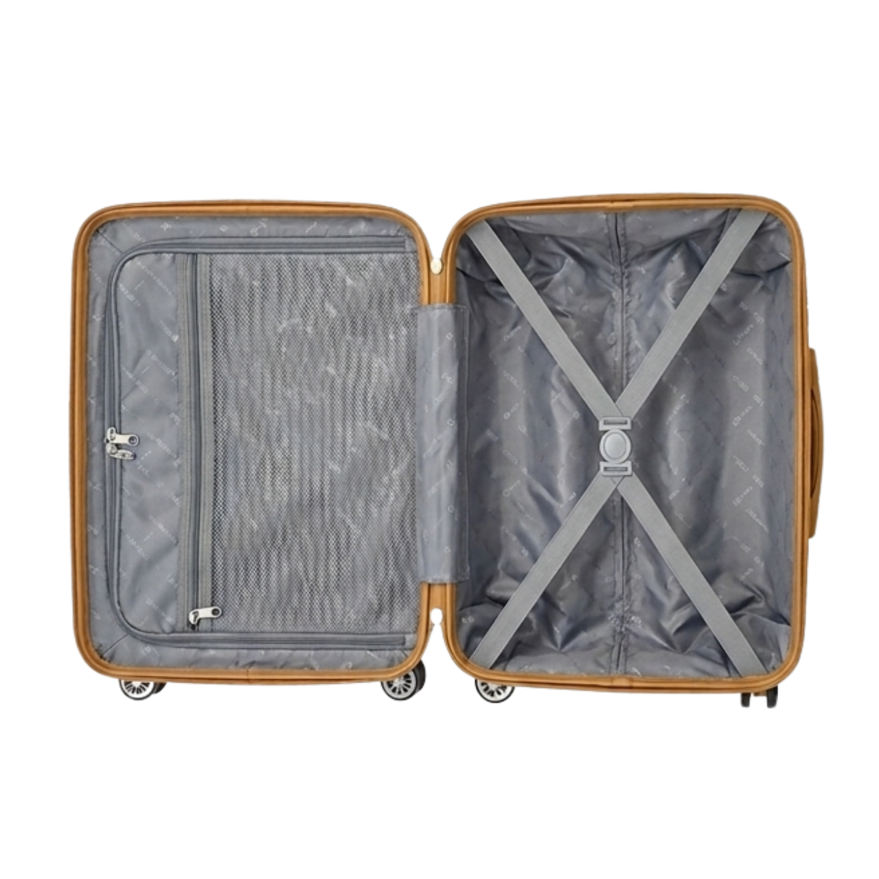 Mala de Bordo 10kg Hinza ABS Azul Cadeado TSA