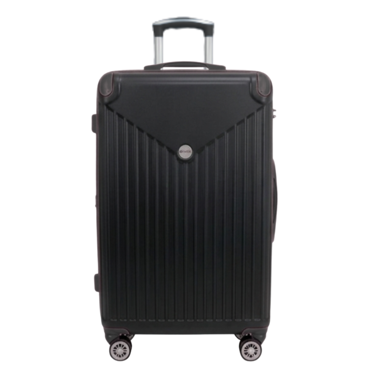 Mala de Viagem 32kg Hinza ABS Preta com Cadeado TSA