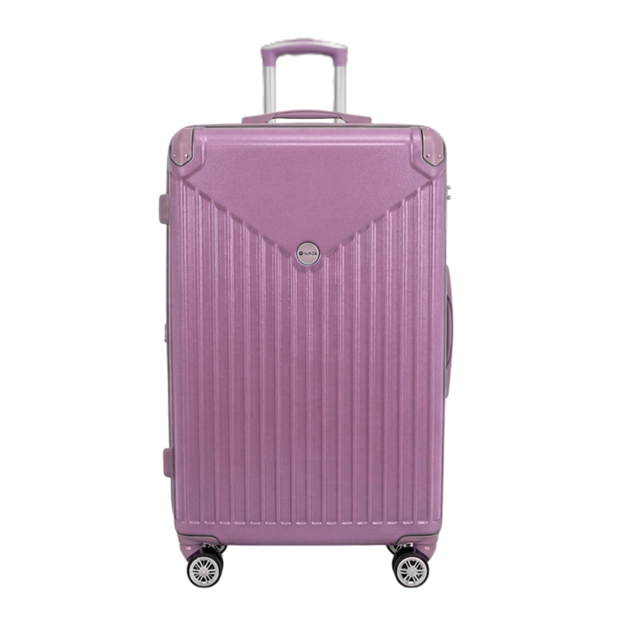 Mala de Viagem 32kg ABS Lilás Hinza com Cadeado TSA