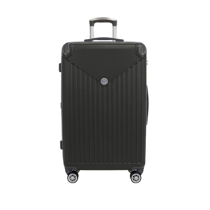 Mala de Viagem 10kg ABS Grafite Hinza com Cadeado TSA