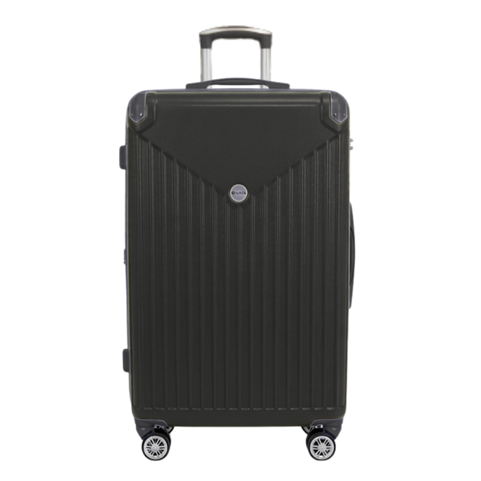Mala de Viagem 32kg ABS Grafite Hinza com Cadeado TSA